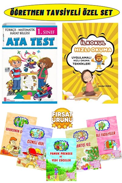 Ata Yayıncılık 1.sınıf Yarıyıl Tatil+oku Anla Cevapla+çocukların Zevkle Okuya...