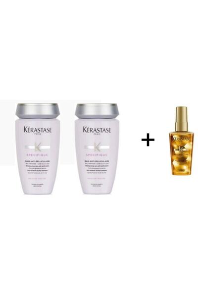 Kerastase 2 Specifique Bain Anti-pelliculaire Shampoo 250 Ml + Elixir Ultime 50 Ml
