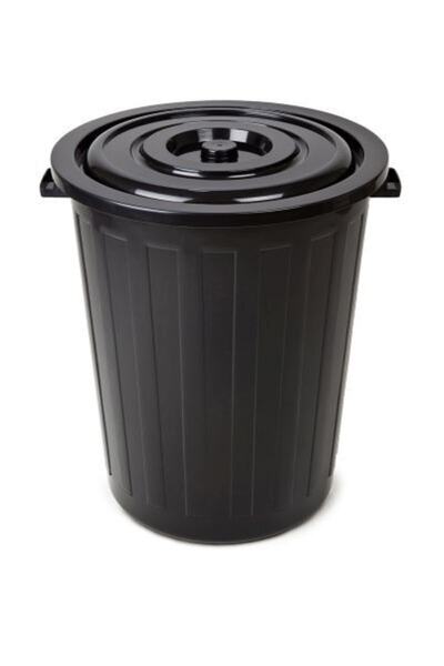 Bora Plastik 105 Litre Yuvarlak Sanayi Tipi Çöp Kovası - Bo251