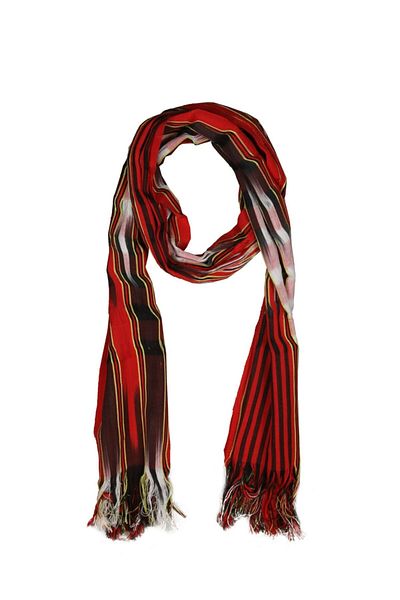 FIRATRİZEBEZİ Wide Cut Keşan Hand Woven Scarf