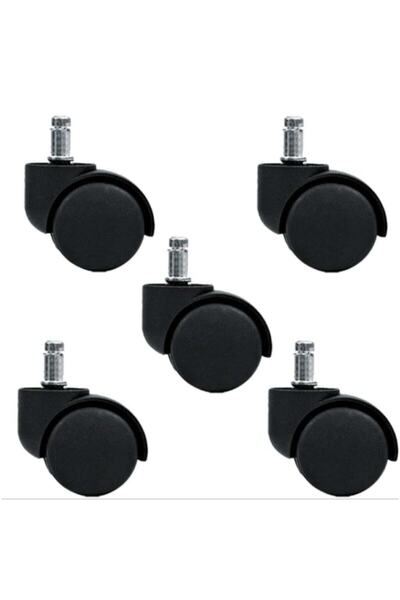 Genel Markalar Ofis Koltuğu Oyuncu Koltuğu Sandalye Tekerleği Pimli 5 Adet