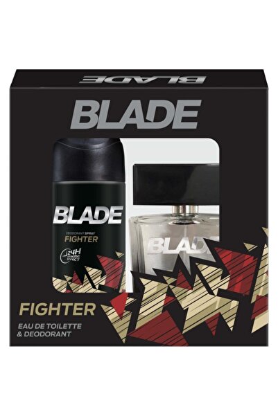 Blade Fighter Erkek Parfüm Seti Edt 100ml + 150ml Deodorant Men Kofre Set