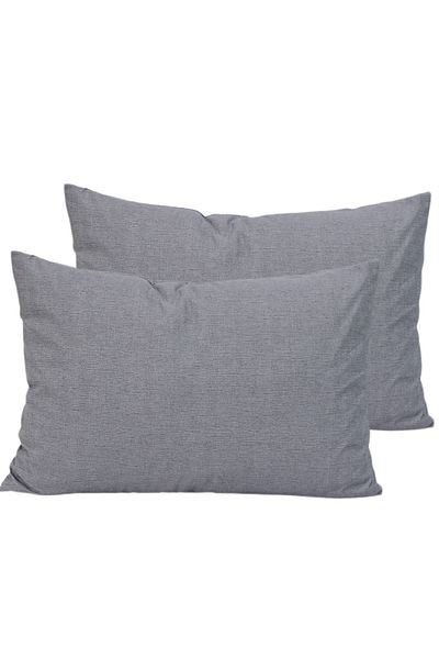 CARWEN TEKSTİL 2 Pack Ranforce Smoked Cotton Pillow Case 50x70