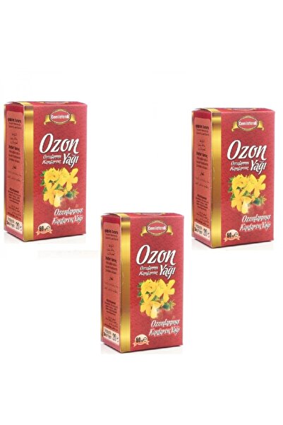 Cemilefendi زيت الزيتون المعالج بالأوزون من سيميلفندي - 3 قطع 50 مل