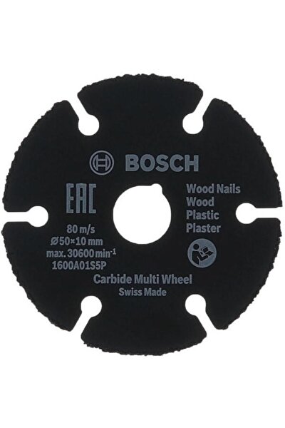 Bosch Carbide Multi Wheel 50 Mm Universal Kesme Diski - 1600a01s5x