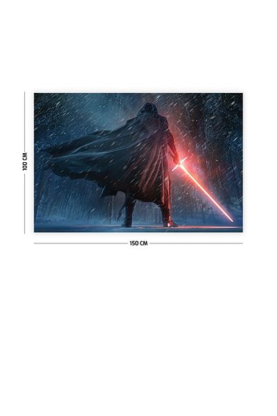 Vagonik Covor Pânză De Perete Războinici Stele 150 X 100 Cm