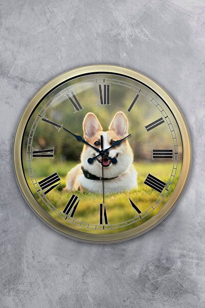 Kasva Concept هدية ساعة حائط معدنية عتيقة مقاس 40 سم