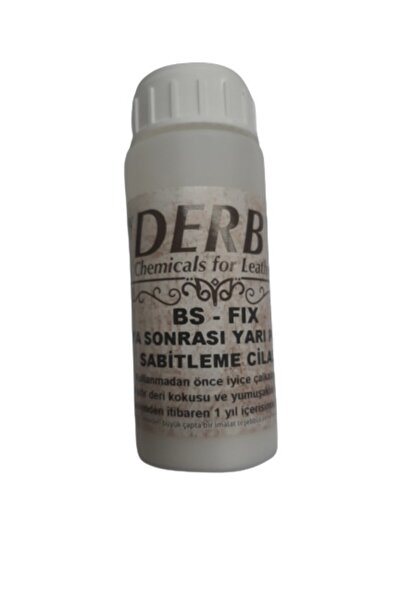 Derby Boya Sonrası Yarı Parlak Sabitleme Cilası Bs Fix