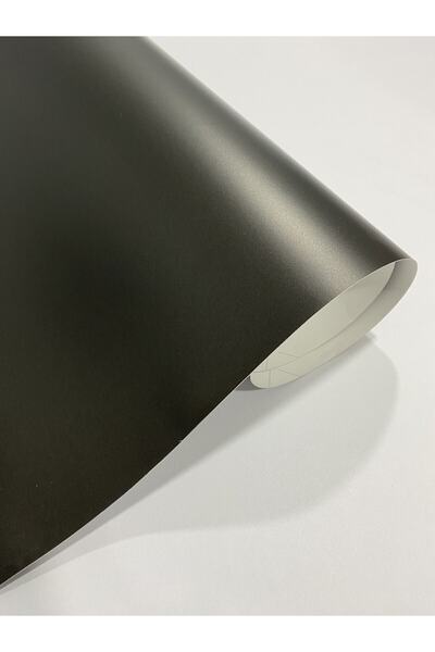 SERİN Mat Siyah Kendinden Yapışkanlı Folyo 60 Cm X 1 Mt