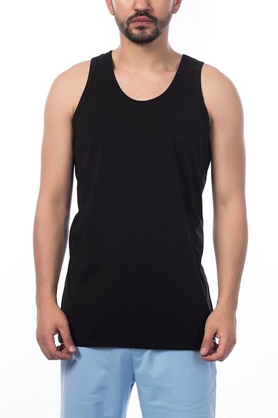 Dagi Men's Black Undershirt E01002900