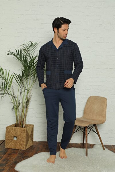 BİRŞEN Erkek Uzun Kollu Penye Pijama Takımı