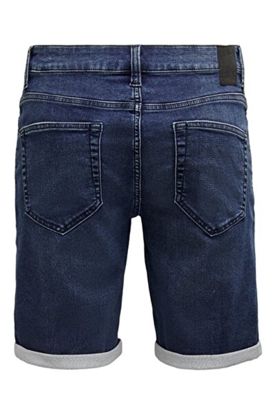 Only & Sons Men's Blue Reg D Blue Jog Shorts - Relaxed Fit