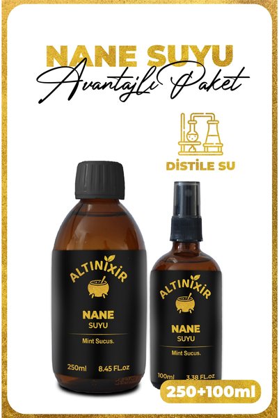 ALTINİXİR 100% Natural Mint Water (Tonic) 250+100ml