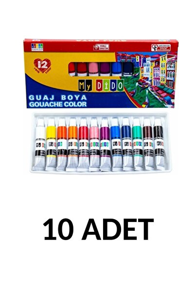 Südor 10 Adet My Dido Guaj Boya Tüp 9 Ml X 12 Renk