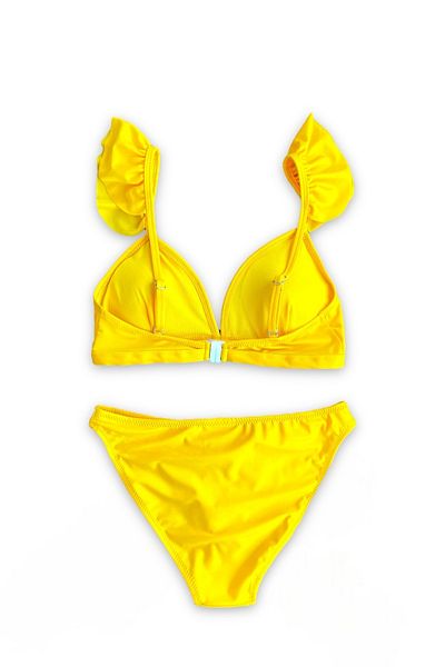 Nilmay mayo Set de bikini cu volane pentru damă