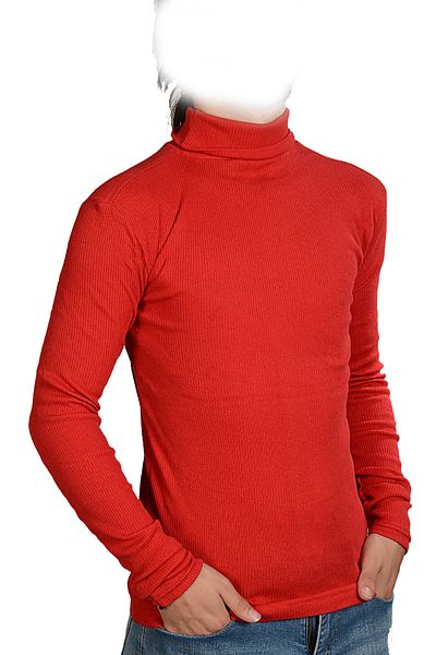 FATELLA Unisex Men's Full Turtleneck Knitwear Sweater