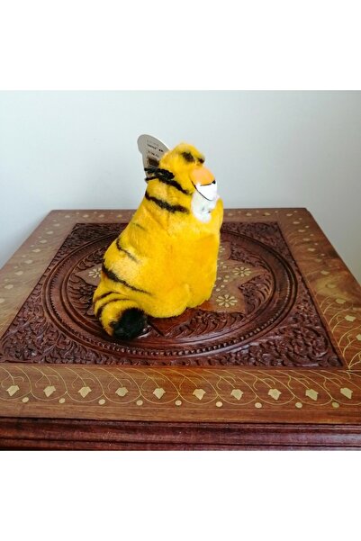 DAKIN TOYS Peluş Garfield Sarı Siyah Çizgili Kedi Asık Suratlı Yumuşak Dolgulu Oyuncak Kore Malı