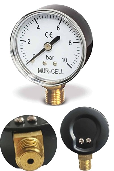 Millian Italyan Kalitesi 0-10 Bar Manometre 1/4” Çıkış