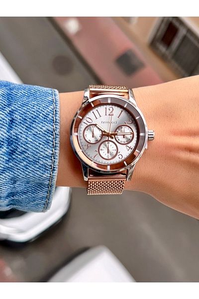 Ferrucci Women's Wristwatch 3 Atm Waterproof Original