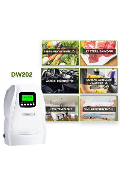 DEWELLI Çok Amaçlı Ozon Cihazı