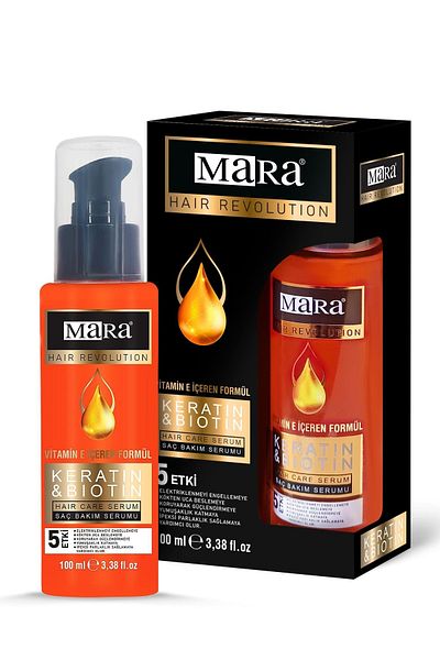 Mara 100ml Keratin and Biotin Damaged Hair Care Oil