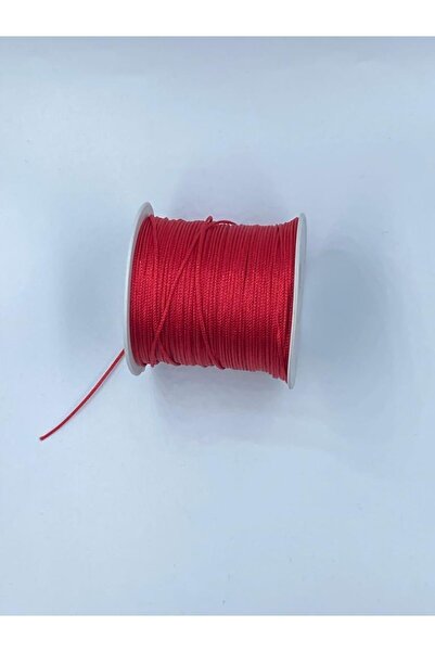 Caglar Accessories Κόκκινο νήμα αλεξίπτωτου 1,0 mm (νήμα μακραμέ)