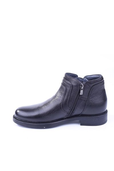Smart 1041 Men's Genuine Leather Daily Laceless Sheepskin Boots