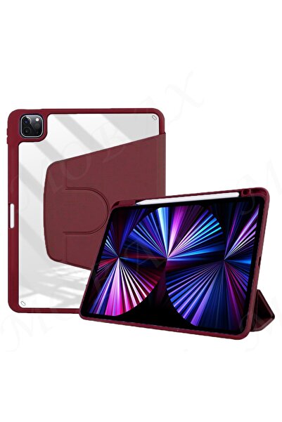 UnDePlus Apple Ipad Pro 11 3. 4. Nesil Kılıf Dik-yatay Kalem Bölmeli A2435 A2759 A2761-62 A2377-01 A2459-60