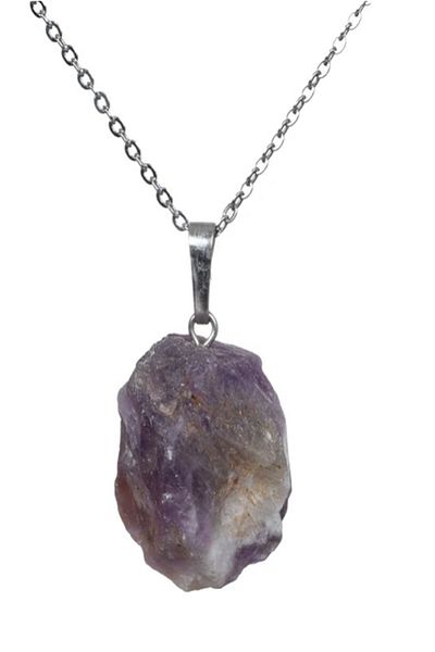 NehirTaş Certified Raw Natural Stone Necklace