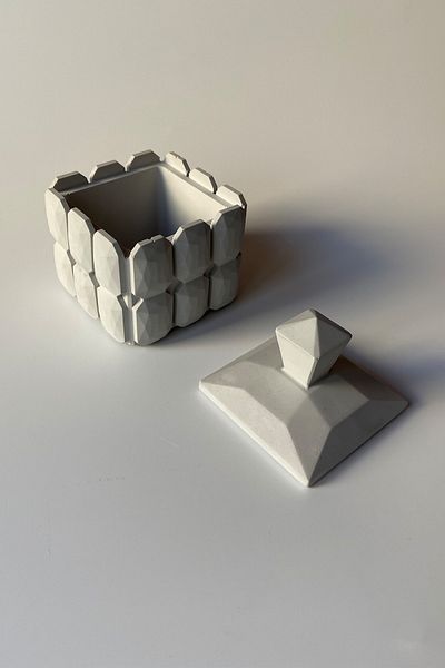 sin istanbul Covered Ring, Jewelry Box Gray