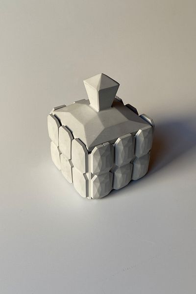 sin istanbul Covered Ring, Jewelry Box Gray