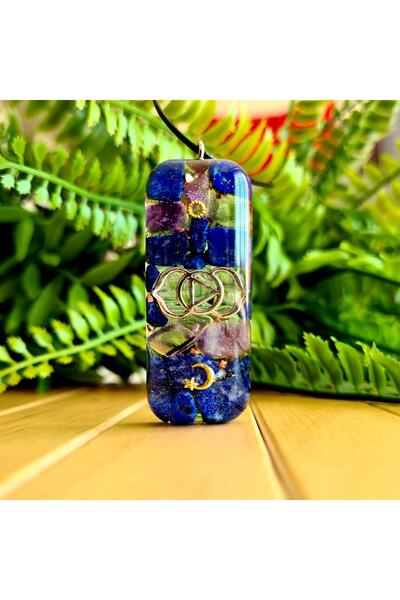 Singincraft قلادة شقرا العين الثالثة (أجينا) أورجونيت (منتجات تصميم مصنوعة يدويًا)