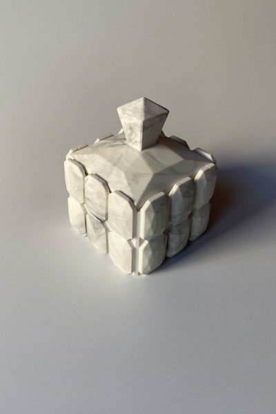 sin istanbul Marble Pattern Closed Ring, Marble Pattern