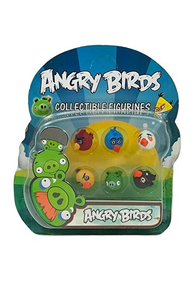 PopŞeker Angry Birds 6'lı Mini Karakterler Angry Birds Oyuncakları