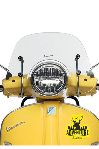 MegaSticker Adventure Outdoor Motocicletă, parbriz, laptop, cască, autocolant auto 13x12 cm