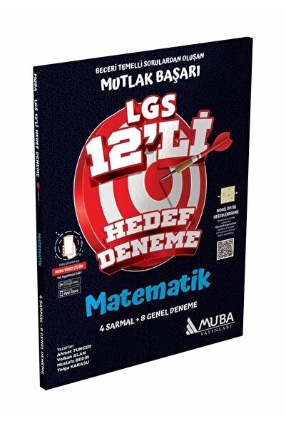 Muba Yayınları 8. Sınıf 12'li Matematik Hedef Deneme