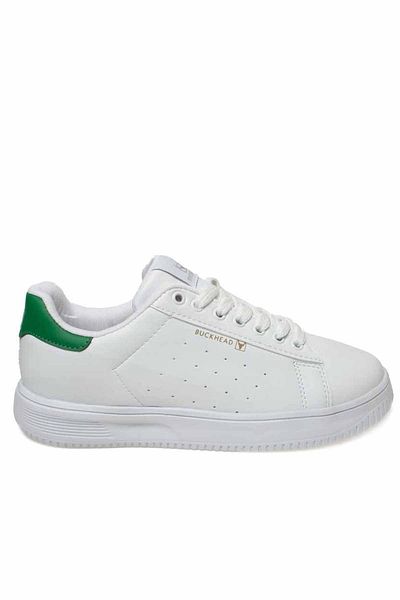BUCKHEAD Boston Unisex Casual Sneakers Buck4156 λευκό-πράσινο