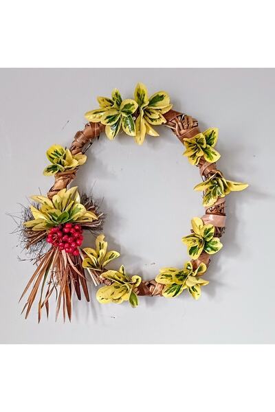 Ceyyiz Στολίδι πόρτας με φθινοπωρινά φύλλα