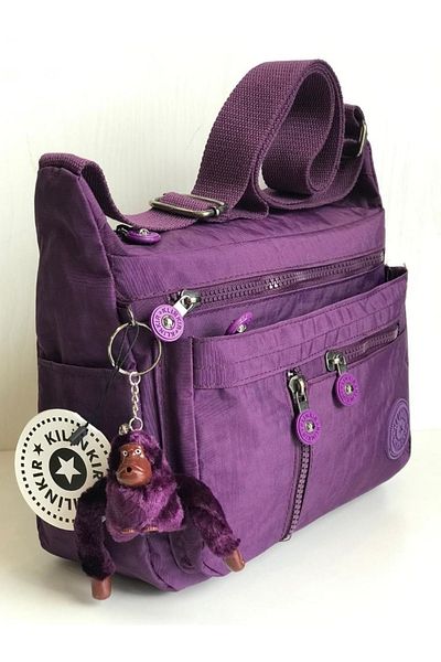 Klinkır Kılinkır Messenger Bag Multi-Pocket Cross Strap Rain Resistant Fabric