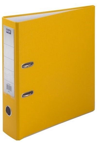 KRAF Office Folder Wide 1025 Yellow - (30 Pieces)