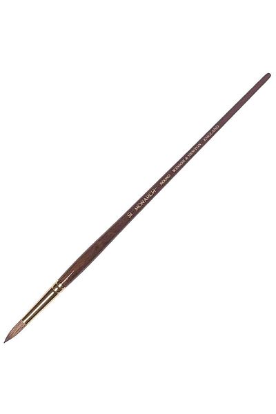 Winsor Newton Winsor & Newton Monarch Long Handle Synthetic Round Brush No:8
