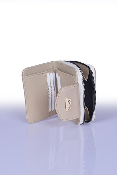 By Hakan Dm-803 Nubuck Wallet Combination Women's Handbag and Shoulder Bag Mink