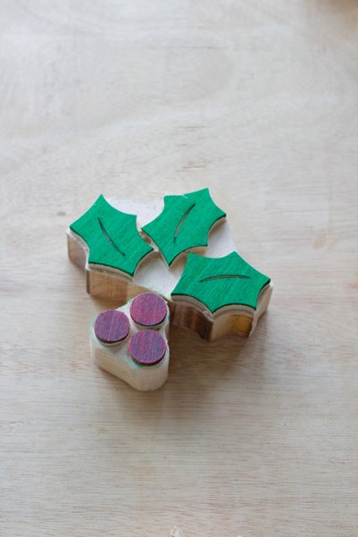 Arkaik Craft Cocina Flower Pattern Wooden Printing Mold