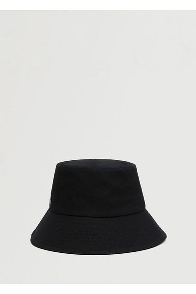 MANGO Woman Bawełniany kapelusz typu Bucket