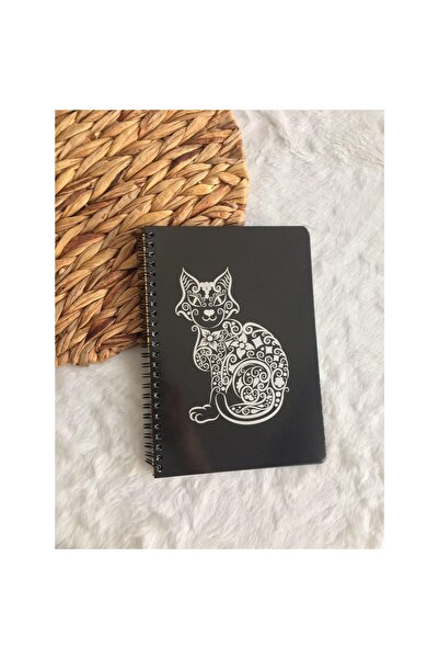 Gülpaş Black Notebook A5 Paperart Cat