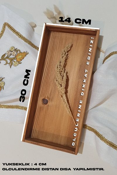 Moola Wooden Decorative Organizer Tray
