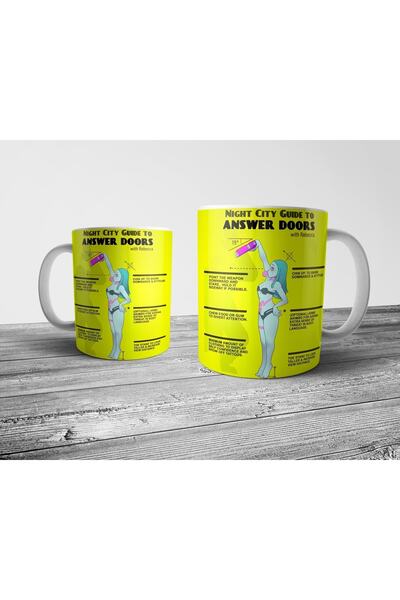 Pixxa Cyberpunk: Edgerunners - Rebecca Kupa Bardak Model 4