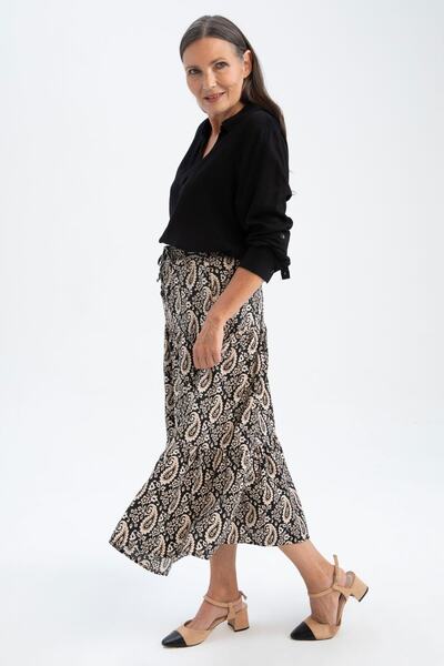 DeFacto Tradycyjna spódnica midi Aerobin