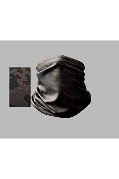 Buffalo قناع راكب الدراجة النارية بتصميم Datwork، طوق رقبة خارجي للجنسين، بان...