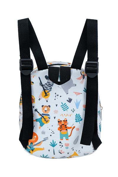 pouniq Cheerful Musicians - Children's Backpack - Compatible for Kindergarten and Nursery - Suitable for Ages 0-8